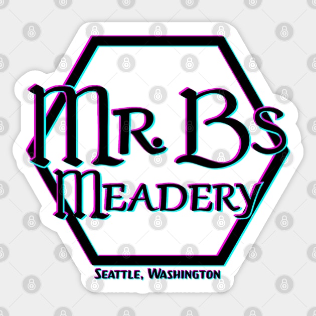 Mr B’s Meadery Seattle Washington Sticker by MrBsMead